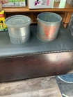 Vintage Falls City Galvanized Minnow Bucket