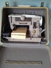 Singer 401a Sewing Machine W Case Pedal And Accessories Works Serviced   Stored