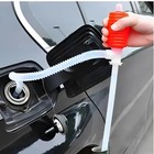 Manual Fuel Transfer Pump Hand Siphon Hose Gas Oil Water Liquid Transfer Tool