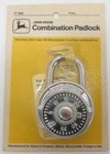 Vtg John Deere Ty1892 Combination Lock Padlock Nos On Card Ty Series Tool Usa