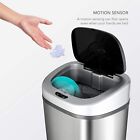 21 Gallon Automatic Touchless Motion Sensor Trash Can Stainless Steel Base