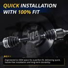 Brisunshine Front Right Cv Axle For 2013-2015 Chevy Malibu 2016 Malibu Limited