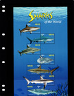  21 00 Scott Value - 2021 Nevis Sharks Jumbo S s Caribbean Sea Cv Mnh Nh Umm