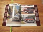 Gmc Trucks Trailering 1985 Car Auto Dealer Showroom Sales Brochure