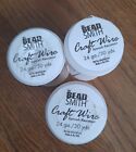 Bead Smith Tarnish Resistant Craft Copper Wire 24ga  30 Yds  Lot Of 3