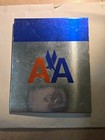 Vintage American Airlines Dc-10 Luxliner Oversized Matchbook Full Printed Stick 