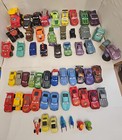Disney Pixar Cars Huge Lot Of 57 Die Cast  Plastic Car Toys