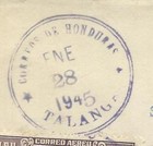Honduras Sc c128 x5  c132 x2  Talanga Ene 28 1945  Wwii Censor To Usa