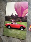 Mgb Brochure 1977 1978 Catalog Postcards Lot Midget British Leyland Roadster