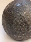 Antique 4  Solid Shot Iron Cannon Ball Almost 8 Lbs 8 Ozs Civil War Cannon Ball