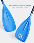 Sup Paddle Board Paddle 3 Pieces Adjustable Carbon Shaft Stand Up Paddle With   