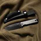 Wesn X Raven The Pirate - Raven s Bornas - Titanium Handle Fixed Blade Knife 