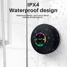 Portable Shower Speaker Wireless Bluetooth Bathroom Speaker Led Light Waterproof
