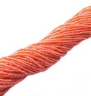 15 0 One Hanks Czech Orange Luster Glass Seed Beads-12strands