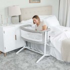 Baby Delight Beside Me Serenity Infant Bassinet And Bedside Sleeper  Pebble Grey