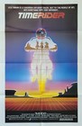 Vtg Timerider Fred Ward As Lyle Swann Movie Advertisement Poster W letter 1982