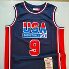 Michael Jordan Signed Dream Team Usa Jersey  9 With Coa