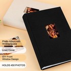Photo Album 4x6 450 Photos With Writing Space 4 X 6 Book Linen Black 