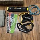 Hotworx Bundle - Yoga Mat Towel Resistance Bands Duffle Bag Myokore Euc