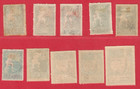 1919-21 Latvia Selection Of 10 Stamps Mint Mnh 9753