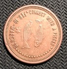 Risqu   Adult Naughty - Provider - Zodiac - Connect With A Pisces - Token Coin