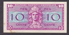  unc With Stain  Mpc 521 Series 10 Cents E23769763e  010-3 