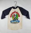 Nos Vintage Rolling Stones Zz Top Texas 1981 Halloween Tour 50 50 Shirt Medium 