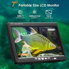 Eyoyo 30m 98ft Fishing Camera 1000tvl Underwater Fish Finder W  7in Lcd Monitor