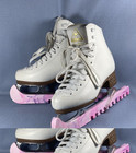 Jackson Mystique Girls Figure Ice Skates White Size 12 C Very Nice 