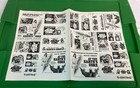 At The Earth s Core Movie Mini Ad Sheet Vtg Promo Advertising Poster Ad Slick