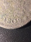 1809 6 Half Cent Vf Details