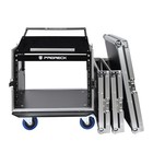 Proreck 8u Space Rack Case With Slant Mixer Top  20   Rackable Depth