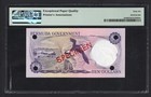 Bermuda 10 Dollars 6-2-1970 P25s  specimen  Uncirculated Grade 66 Top Pop