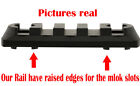 Mlock 6 Pcs Picatinny Rails Rail Section 5 Slot 9 Slot 11 Slot For M-lok Rail