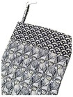 Vera Bradley Quilted Stocking Owl Print Blue 19x7 5   