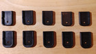 Glock Oem Magazine Floor Plates For 9mm G19  G17  G34  G22 Etc  Lot Of 10