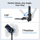Smallrig Selfie Stick Phone Tripod Stand With Bluetooth Remote Fr Iphone samsung