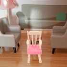 Wooden Doll House Furniture Bedroom Set Kids Play House Toy