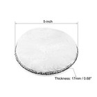 5    Wool Polishing Pad Hook And Loop Buffing Wheels 2 X