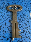 Federal Bureau Of Prisons Brass Key  Rare With    federal Bureau Of Prisons   