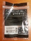 Compex Easy Snap Electrodes - 2in X 2in  1 Pack  4 Electrodes  - Black New