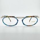 Authentic Vintage Zeiss Eyewear 4748 Artful Frame Germany Colorful Rare Eyeglass