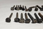 Vintage Railroad Tie Date Nails 1940s Complete 40 - 49  Lot Of 20