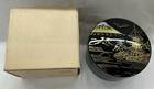 Vintage Japan Coasters Set Of 6 With Case Mountains  Nib