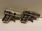 Qty2 Dia Water Pistol Toy Gun Tin Cowboy Handle 1940-60 Japan Vintage Antique Y1