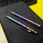 Edc Titanium Alloy Coloful Ballpoint Pen Student Stationery Outdoor Tactical Pen
