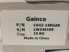 208680 New-no Box  Gainco C642-15kgab Load Cell  15kg Pre-set