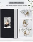 Photo Album 4x6-300 Photos Linen Cover Photo Books With 300 Horizontal Pocket   