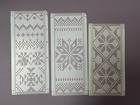 Knitting Machine Punchcards  Set Of 35  Home Made Cards  Works With Brother