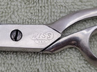 Vintage 1940 s Wiss Crucible Steel Scissors C-136 Steel Forged Made In Usa